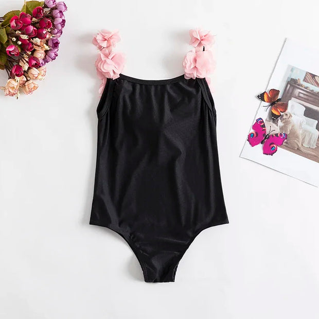 Toddlers/Girls Swimsuit: Leopard Print, Ruffle Swimwear