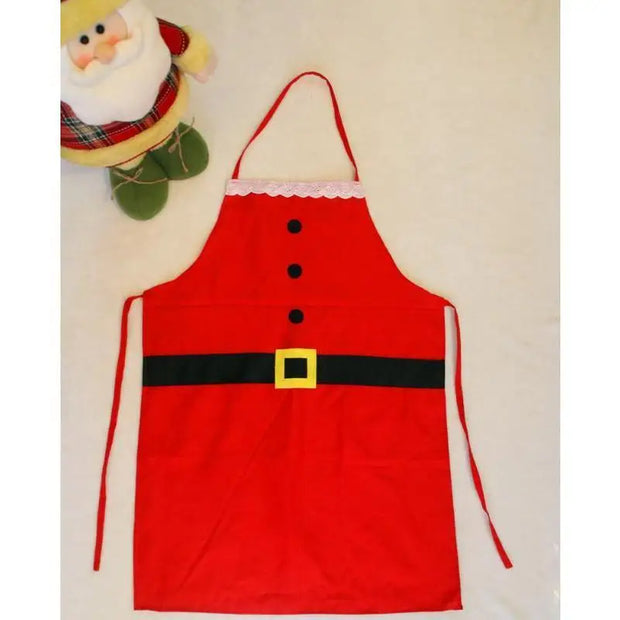 Santa Christmas Kitchen Aprons