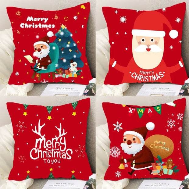 Merry Christmas Decorative Pillow