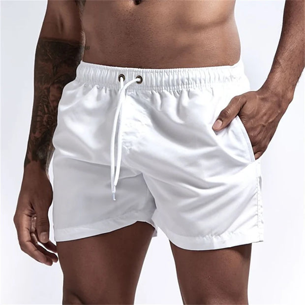Fast Drying Swim Trunks with Pockets Mesh Liner