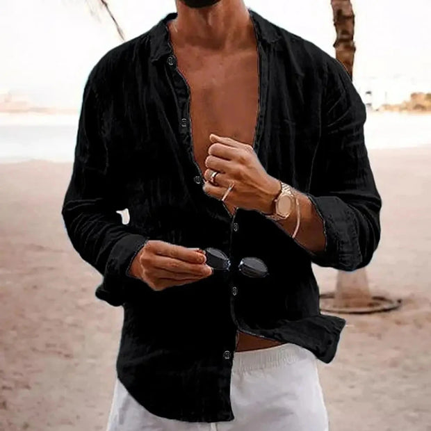 Thin Long Sleeve Casual Shirt