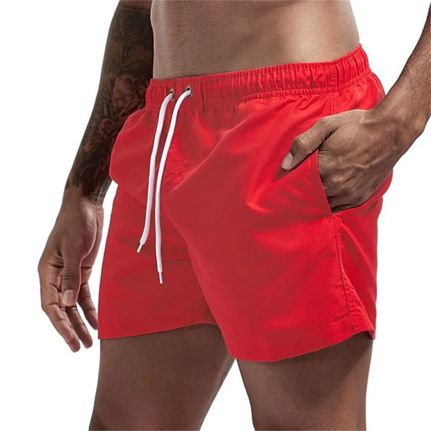Fast Drying Swim Trunks with Pockets Mesh Liner