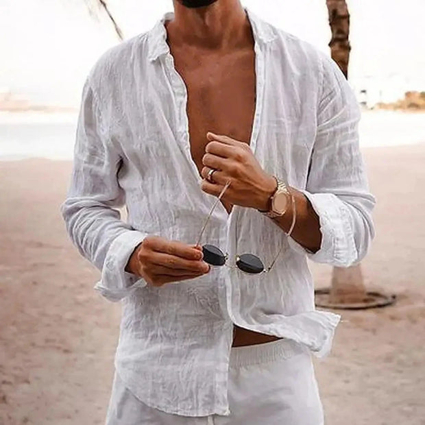 Thin Long Sleeve Casual Shirt