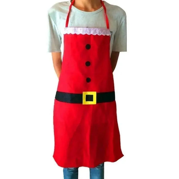 Santa Christmas Kitchen Aprons