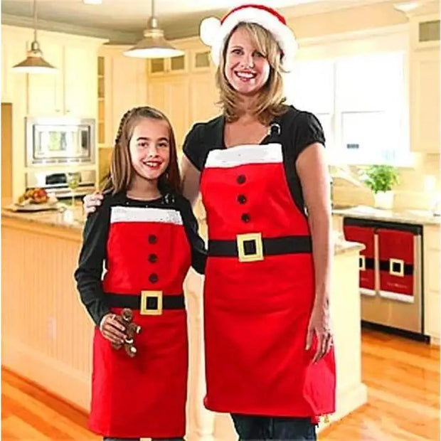 Santa Christmas Kitchen Aprons