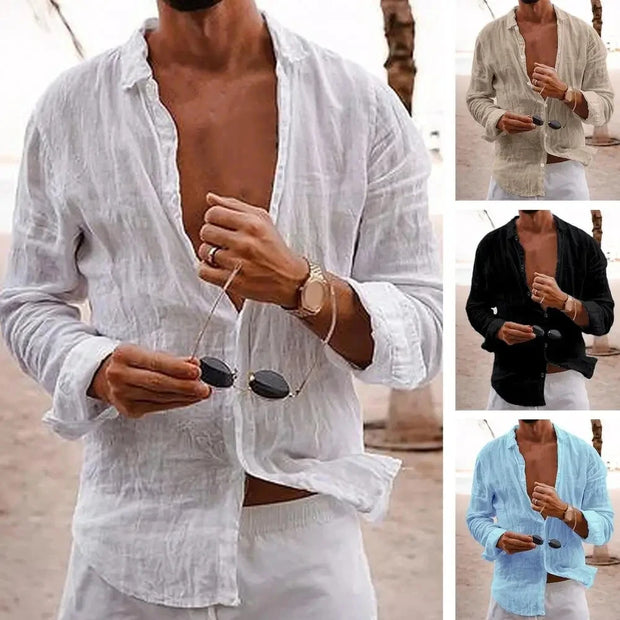 Thin Long Sleeve Casual Shirt