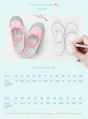Girls and Ladies Drawstring Ballet Shoes