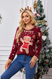 2025 Christrmas Gingerbread Sweater