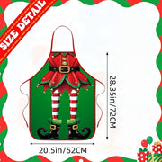 A set of 4 Christmas Aprons