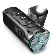 Ultrasonic Rechargeable Dog Training Device With LED Flashlight