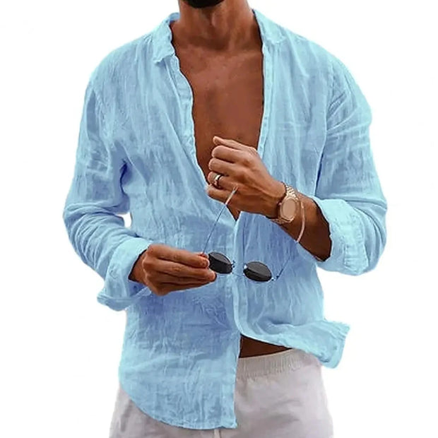 Thin Long Sleeve Casual Shirt