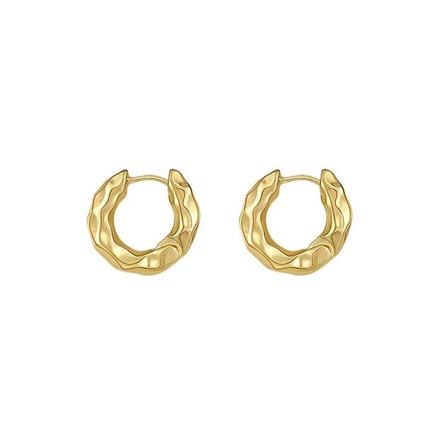 Hot Selling Trendy 925 Sterling Silver Circle Earrings
