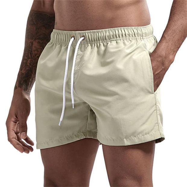 Fast Drying Swim Trunks with Pockets Mesh Liner
