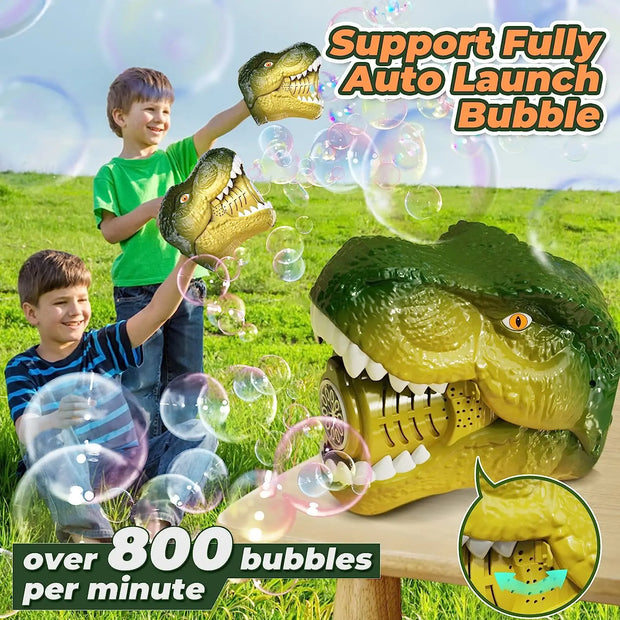 T-Rex Bubble Makers Click One And Done