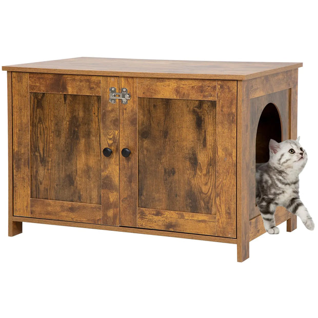 Furniture Cat Washroom Storage Cabinet Pet
