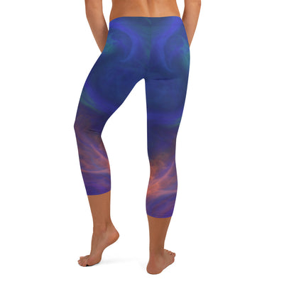 Vibrant Capri Leggings Click One And Done