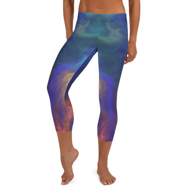 Vibrant Capri Leggings Click One And Done