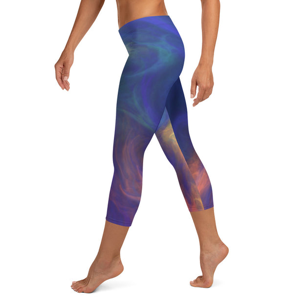 Vibrant Capri Leggings Click One And Done