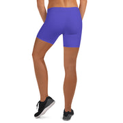 Electric Blue Bike Shorts Click One And Done