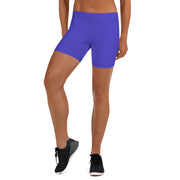 Electric Blue Bike Shorts Click One And Done