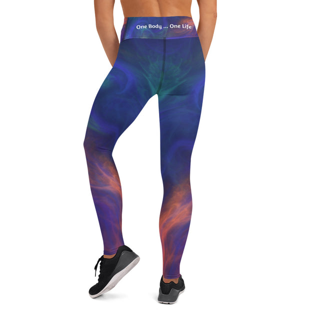 Electric Multi Colour Leggings Click One And Done