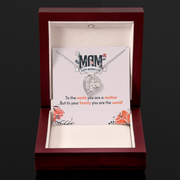 Mom - To the Shining Star of My Heart - Necklace