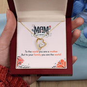 Mom - To the Shining Star of My Heart - Necklace