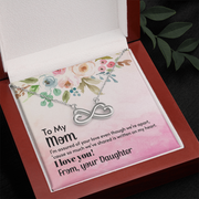Mom From Daughter Two Hearts As One