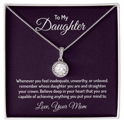 Eternal Hope Necklace - For Daughter From Mom Click One And Done