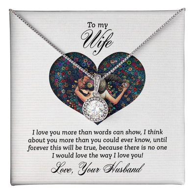 To My Wife Eternal Hope Necklace Click One And Done