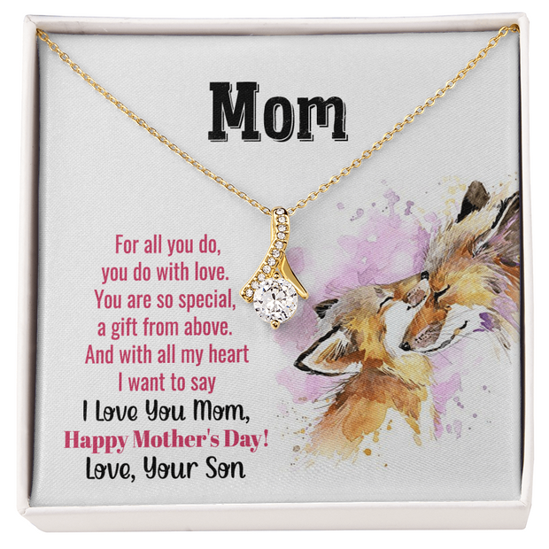 Mother's Day Alluring Necklace from Son