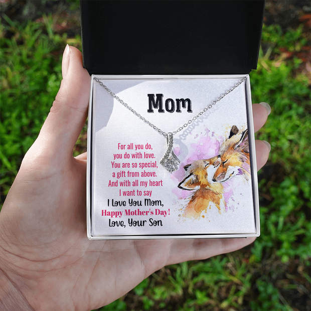Mother's Day Alluring Necklace from Son