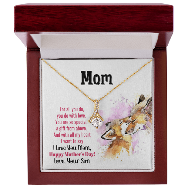 Mother's Day Alluring Necklace from Son