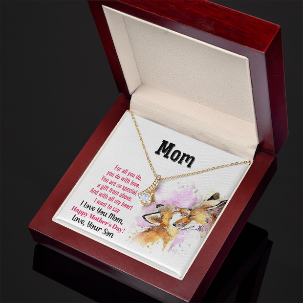 Mother's Day Alluring Necklace from Son