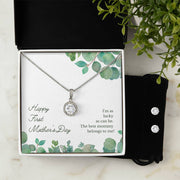 First Mother's Day Necklace and Earring Set ShineOn Fulfillment