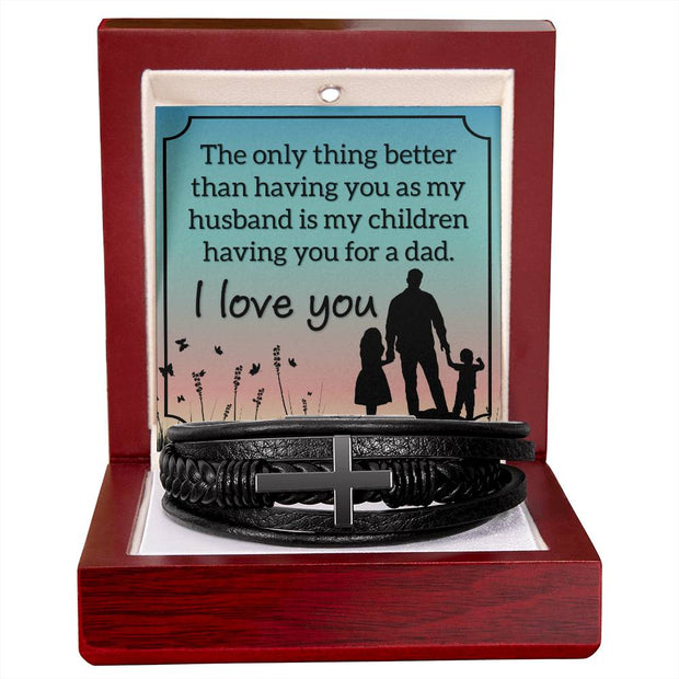 Eternal Love Father's Day Faith Bracelet ShineOn Fulfillment