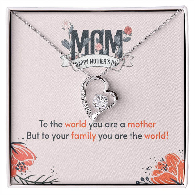 Mom - To the Shining Star of My Heart - Necklace