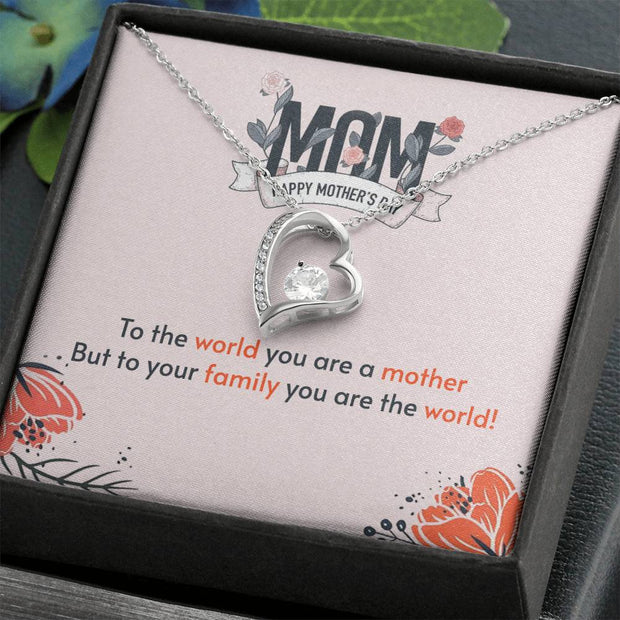 Mom - To the Shining Star of My Heart - Necklace