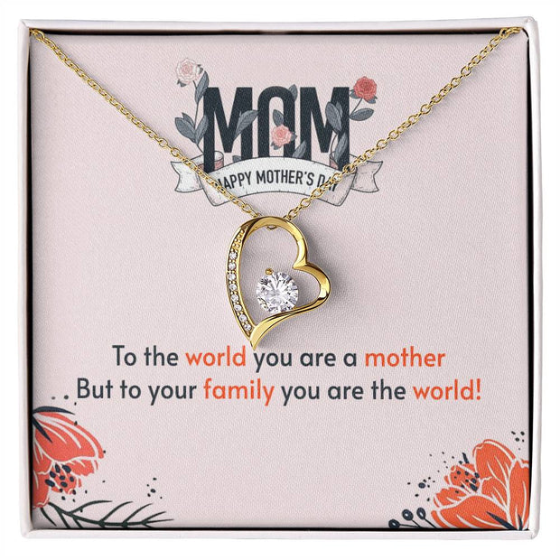 Mom - To the Shining Star of My Heart - Necklace