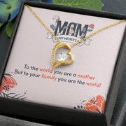 Mom - To the Shining Star of My Heart - Necklace