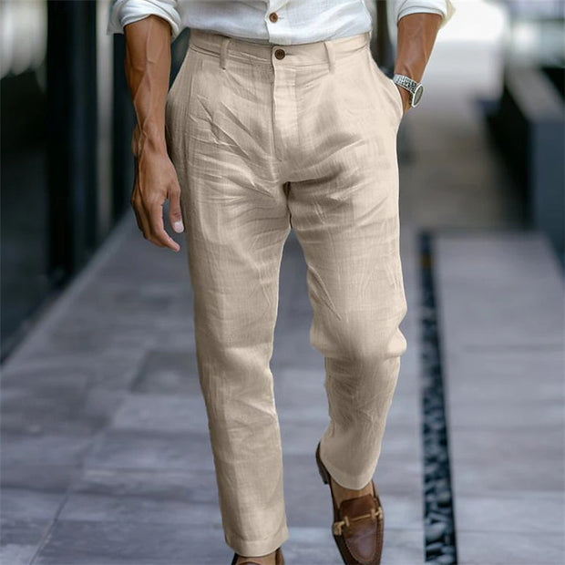 Men's Linen Casual Pants