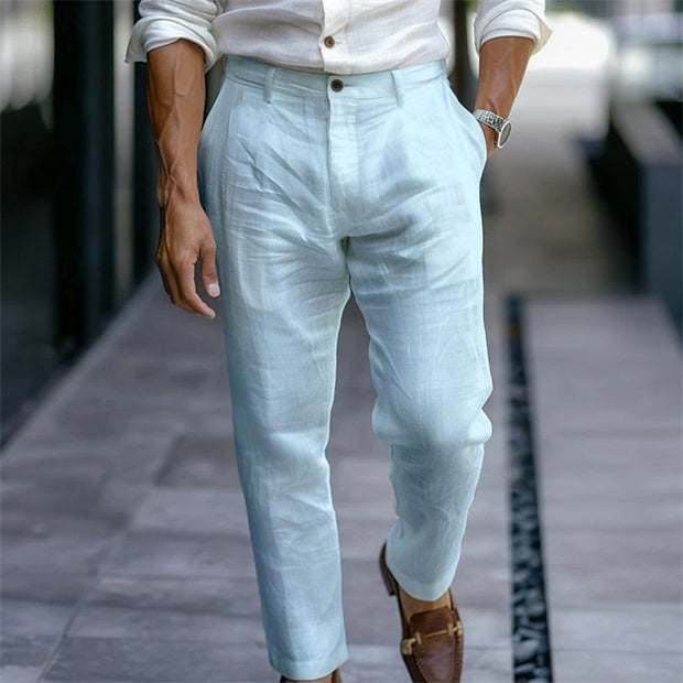Men's Linen Casual Pants