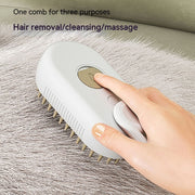 Steamy Dog/Cat Brush 3 In 1 Electric Spray Brushes