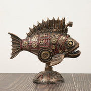 Retro Steampunk Antique Sea Creature Antique Click One And Done