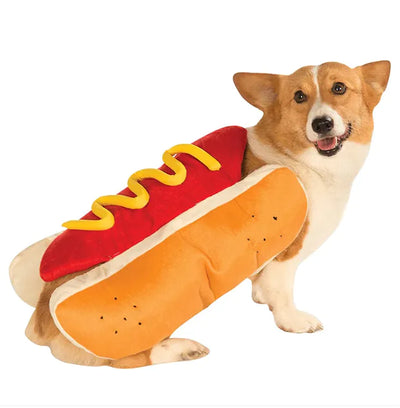 Hot Dog Halloween Costume for Dogs