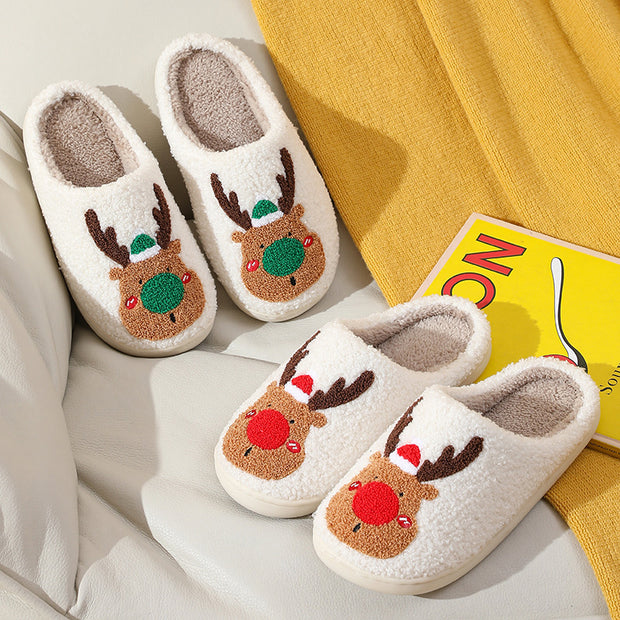 Christmas Reindeer Slippers