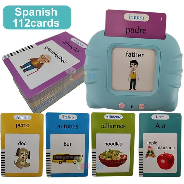 Educational Learning Talking Flash Cards Click One And Done