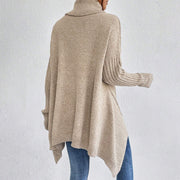 Irregular Winter Turtleneck Sweater