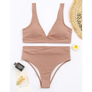 High Waist Swimsuit Click One And Done