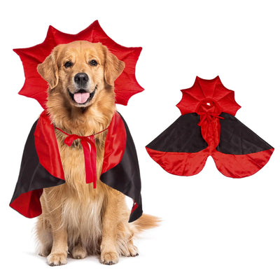 Vampire Devil Halloween Costume for Large Dogs